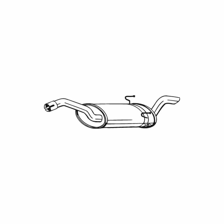 Bosal 135-061 Rear Silencer
