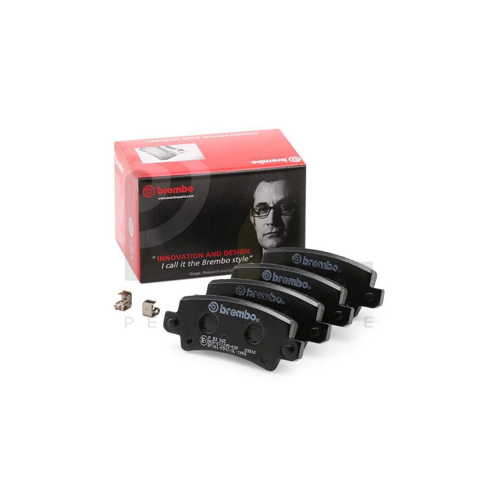 Brembo P 83 065 Brake Pad Set For Toyota Corolla With Acoustic Wear Warning | ML Performance Car Parts