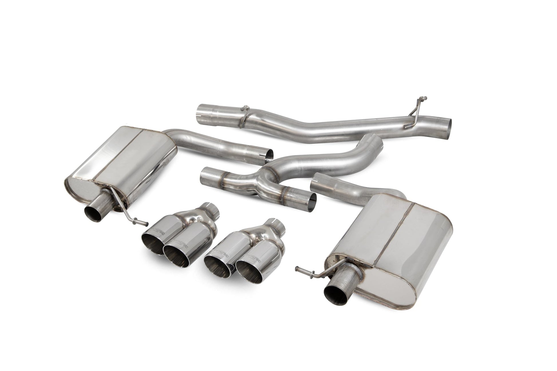 Scorpion SVWS057 VW Golf R MK7.5 Non-Resonated Cat-Back System | ML Performance US US
