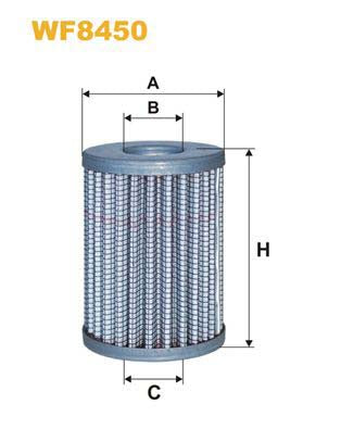 WIX Filters WF8450 Fuel Filter For Opel Astra H Gtc (A04)