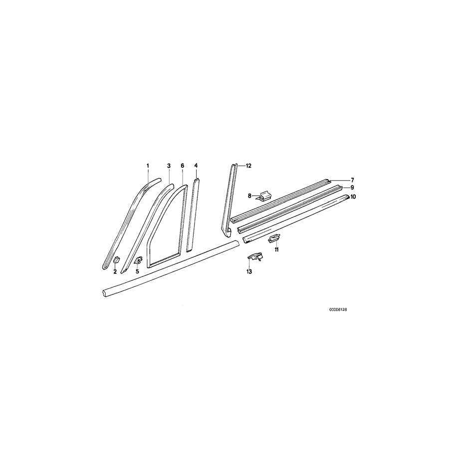 Genuine BMW 51361933495 E30 Cap LINKS (Inc. 325i, M3 & 318i) | ML Performance UK Car Parts