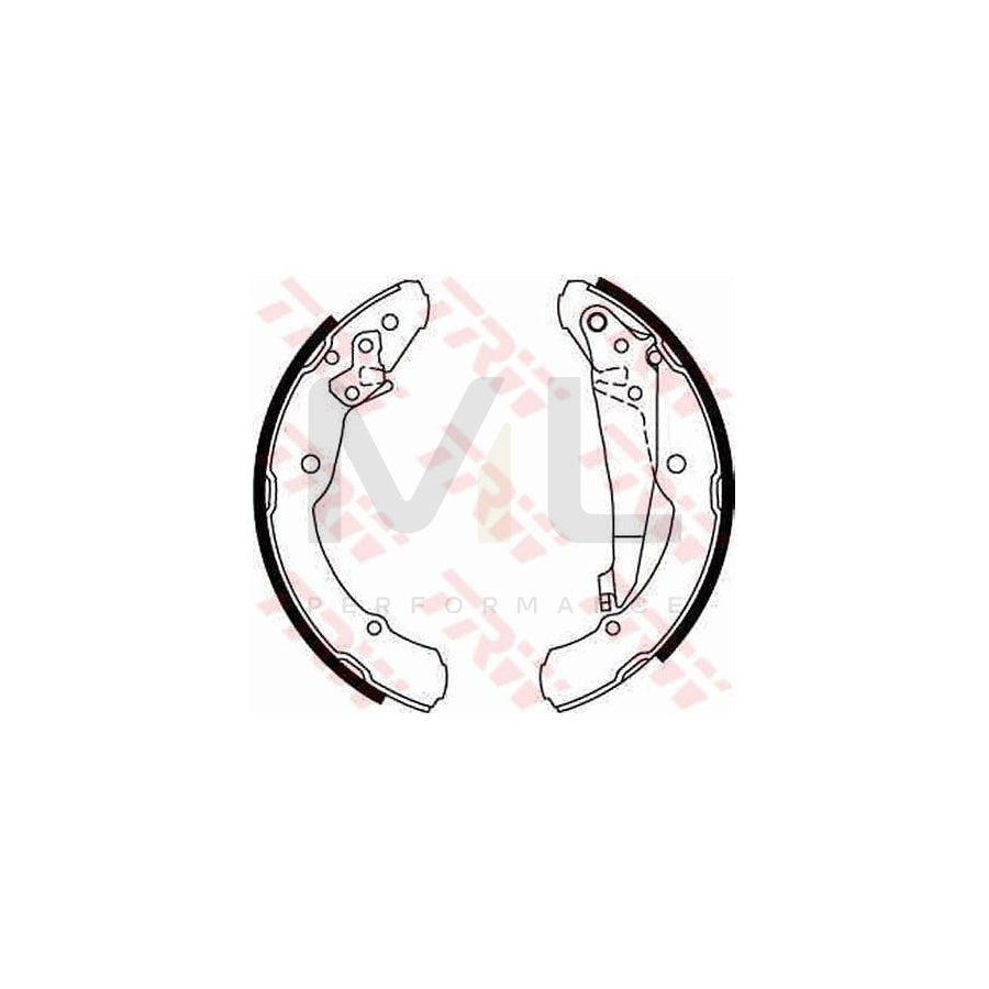 TRW GS8639 Brake Shoe Set | ML Performance Car Parts