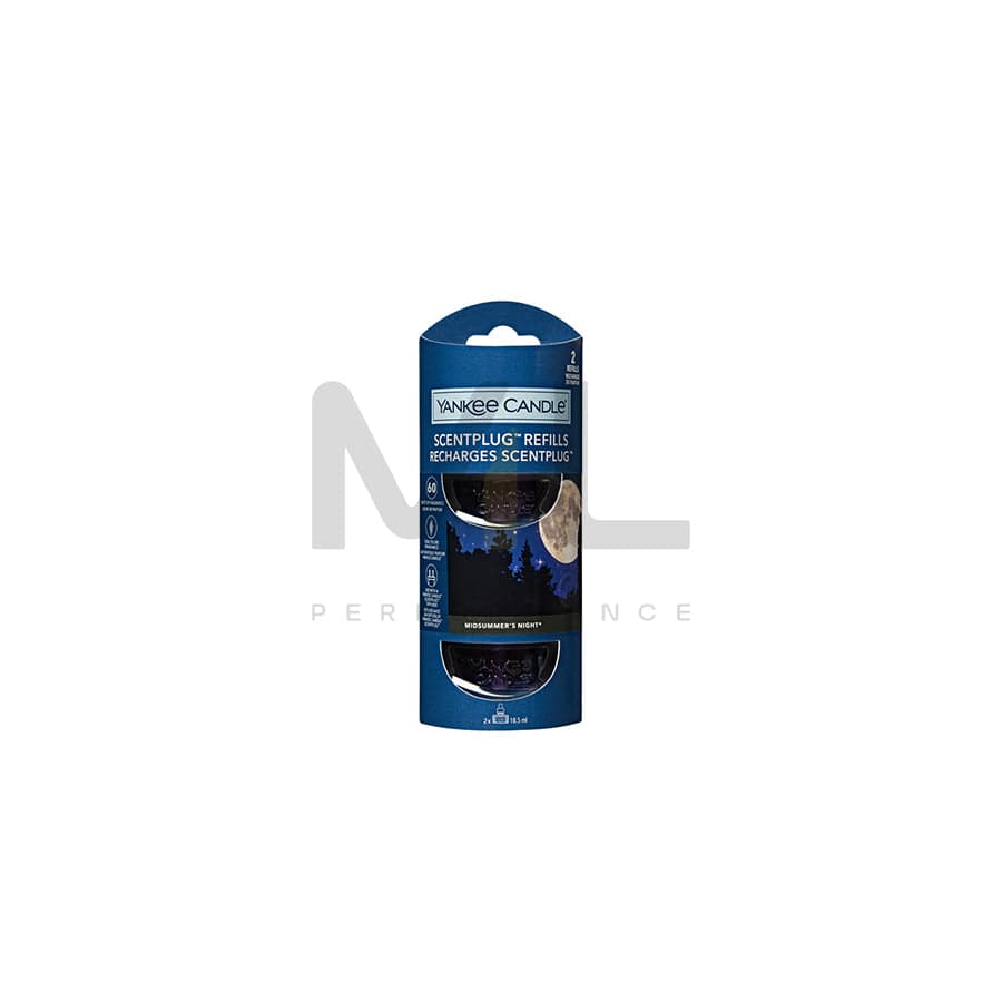 Yankee Candle Scent Plug Twin Pack Refills Car Air Freshener - Midsummers Night