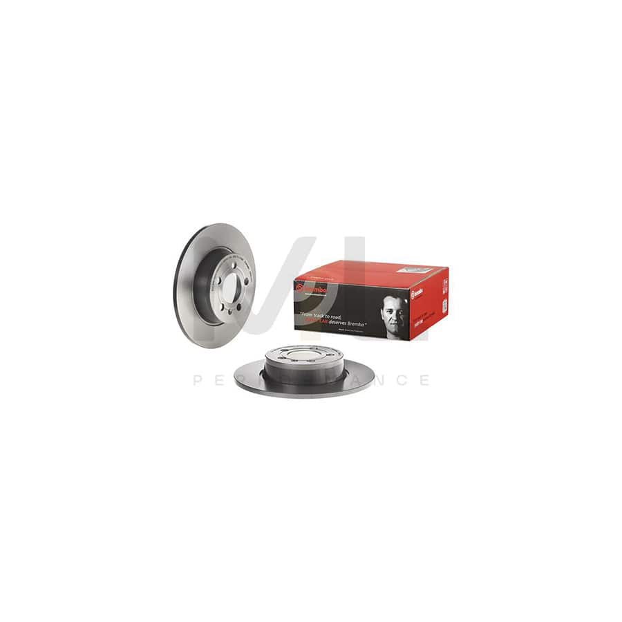 BREMBO COATED DISC LINE 08.B413.21 Brake Disc for AUDI A1 Solid, Coated, with bolts/screws | ML Performance Car Parts