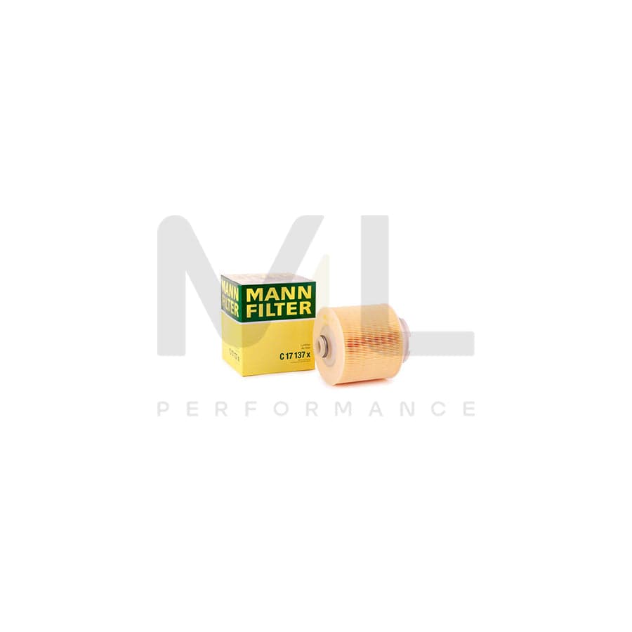 MANN-FILTER C 17 137 x Air Filter for AUDI A6 Filter Insert, with seal