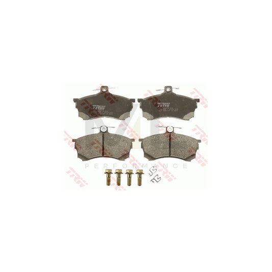 TRW Gdb1197 Brake Pad Set For Mitsubishi Carisma With Acoustic Wear Warning, With Brake Caliper Screws, With Accessories | ML Performance Car Parts