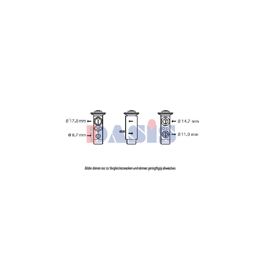 AKS Dasis 840540N AC Expansion Valve