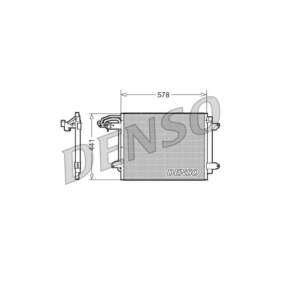 DENSO DCN32030 Air Conditioning Condenser