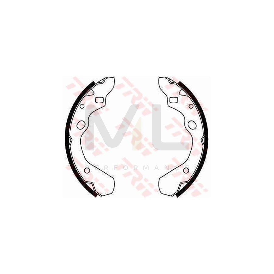 TRW GS8290 Brake Shoe Set for MAZDA 323 | ML Performance Car Parts