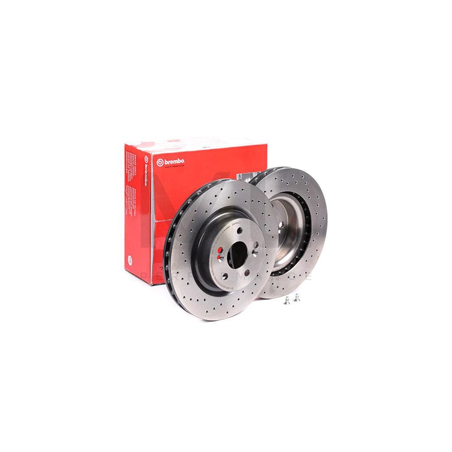 BREMBO COATED DISC LINE 09.8904.21 Brake Disc for RENAULT Megane II Hatchback (BM, CM) Perforated / Vented, Coated, High-carbon, with bolts/screws | ML Performance Car Parts