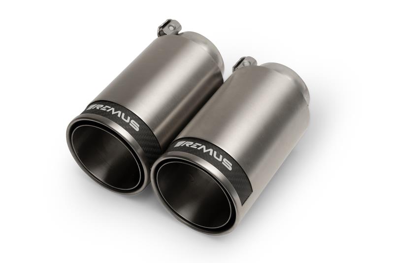 Remus Audi 0452140000 Axle-back-system L/R (Not for S-Line models) Exhaust
