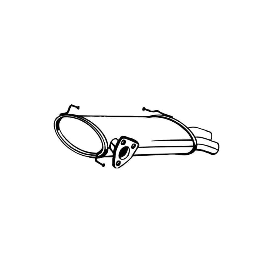 Bosal 135-129 Rear Silencer