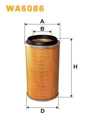 WIX Filters P83A043 Filter, Compressed Air System