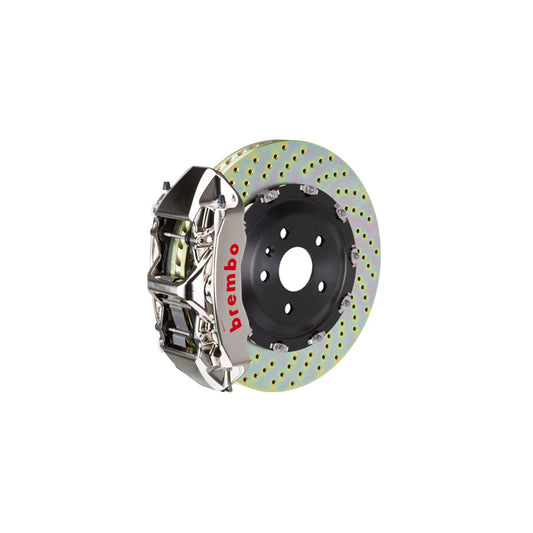 Brembo 1N3.9066AR Tesla Model Front GT-R 6-Pistons Slotted Type-3 2-piece Big Brake Kit 380x34mm | ML Performance US Car Parts