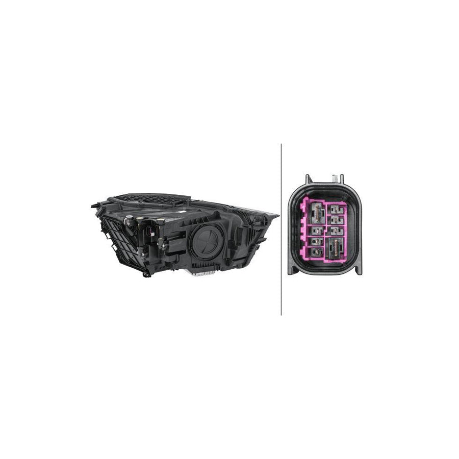Hella 1EX 354 870-011 Headlight For Audi Q3