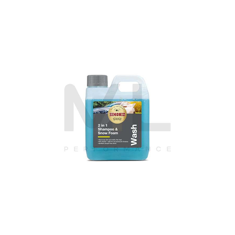 Simoniz 2 in 1 Shampoo & Snow Foam 2L