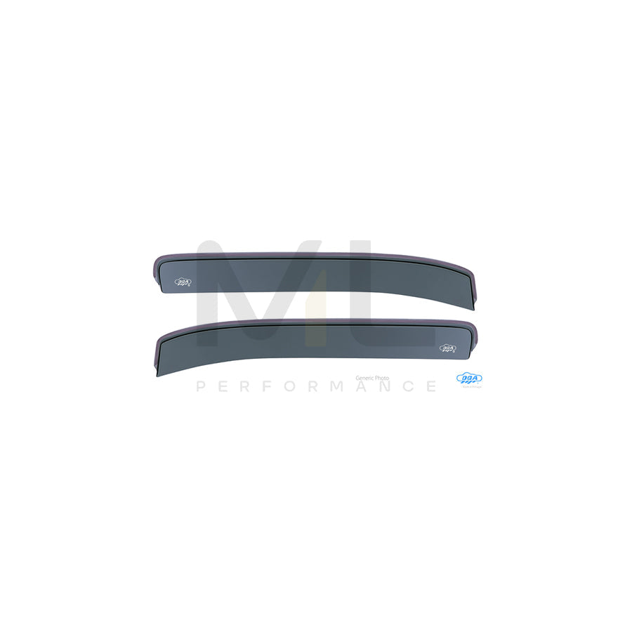 DGA 22116R Wind deflectors for SKODA OCTAVIA Arrow direction, inner, Rear