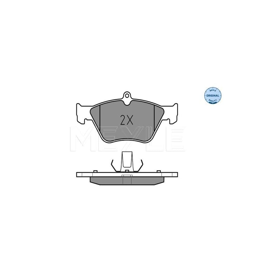 Meyle 025 214 1117 Brake Pad Set