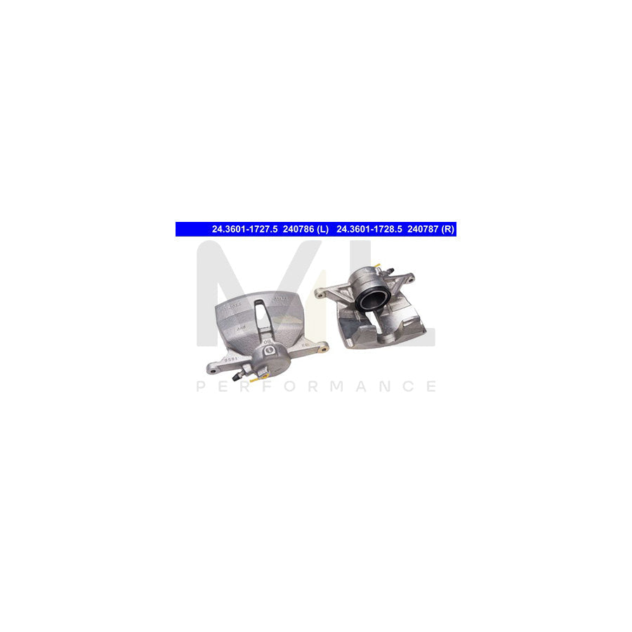 ATE 24.3601-1727.5 Brake Caliper without holder