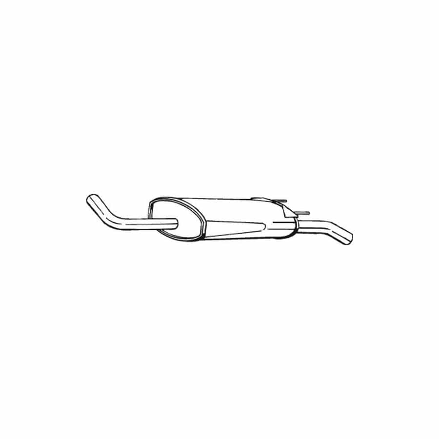 Bosal 135-431 Rear Silencer