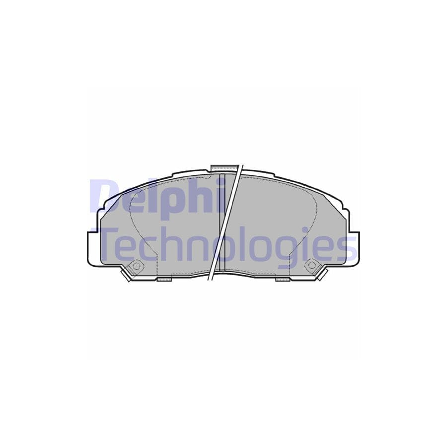 Delphi Lp944 Brake Pad Set