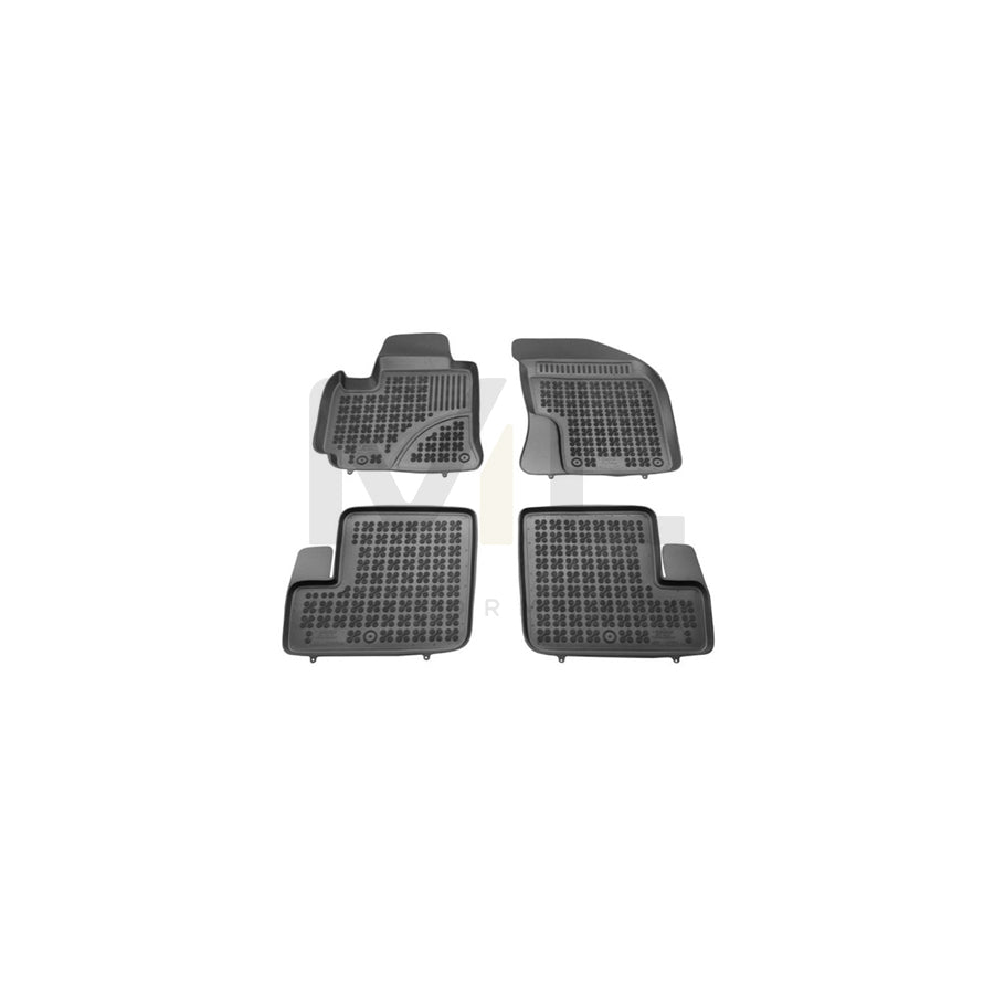 REZAW PLAST Tailored 201422 Floor mat set for TOYOTA RAV4 II Off-Road (XA20) Elastomer, Front and Rear, Quantity: 4, Black