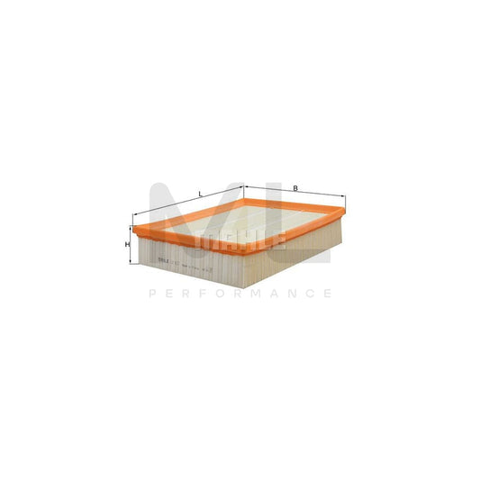 MAHLE ORIGINAL LX 821 Air Filter Filter Insert | ML Performance Car Parts