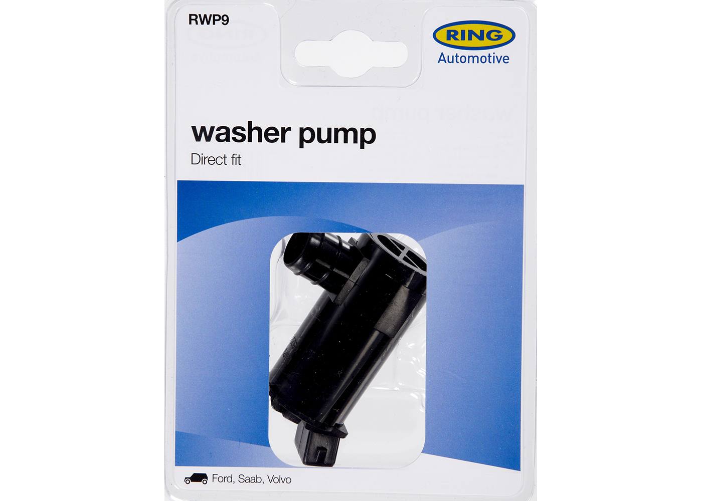 RING RWP9 Direct Fit Washer Pump Single Outlet  Ford, Citreon