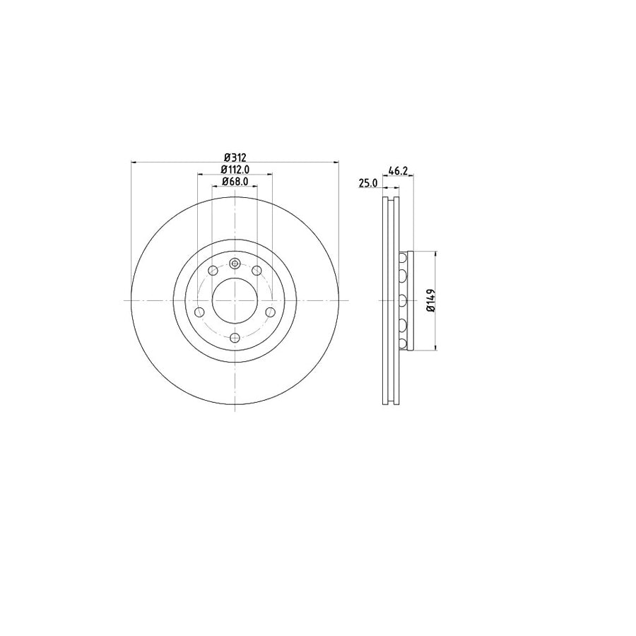 Barum Bar25137 Brake Disc
