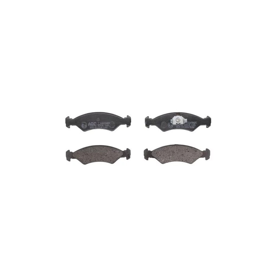 ABE C1G005ABE Brake Pad Set for Ford Fiesta
