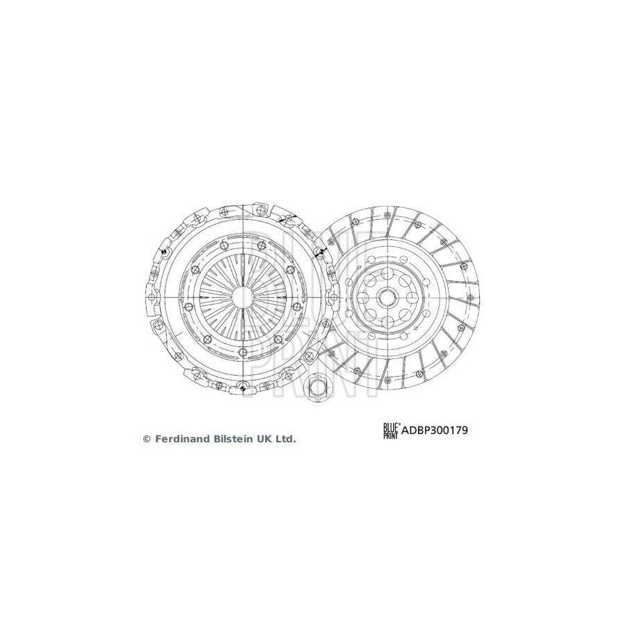 Blue Print Adbp300179 Clutch Kit for Peugeot 307