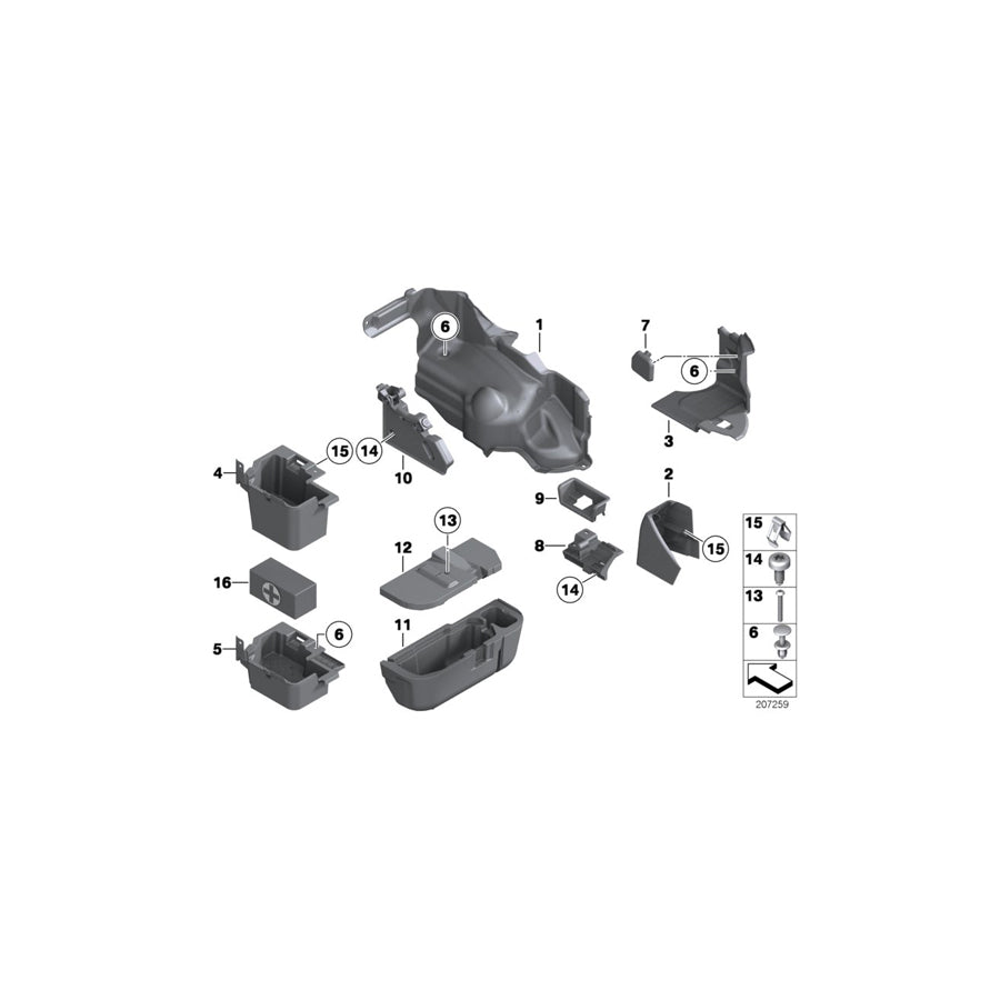 Genuine BMW 51479128471 E89 Rear Left Trunk Trim (Inc. Z4 18i, Z4 23i & Z4 28i) | ML Performance US Car Parts