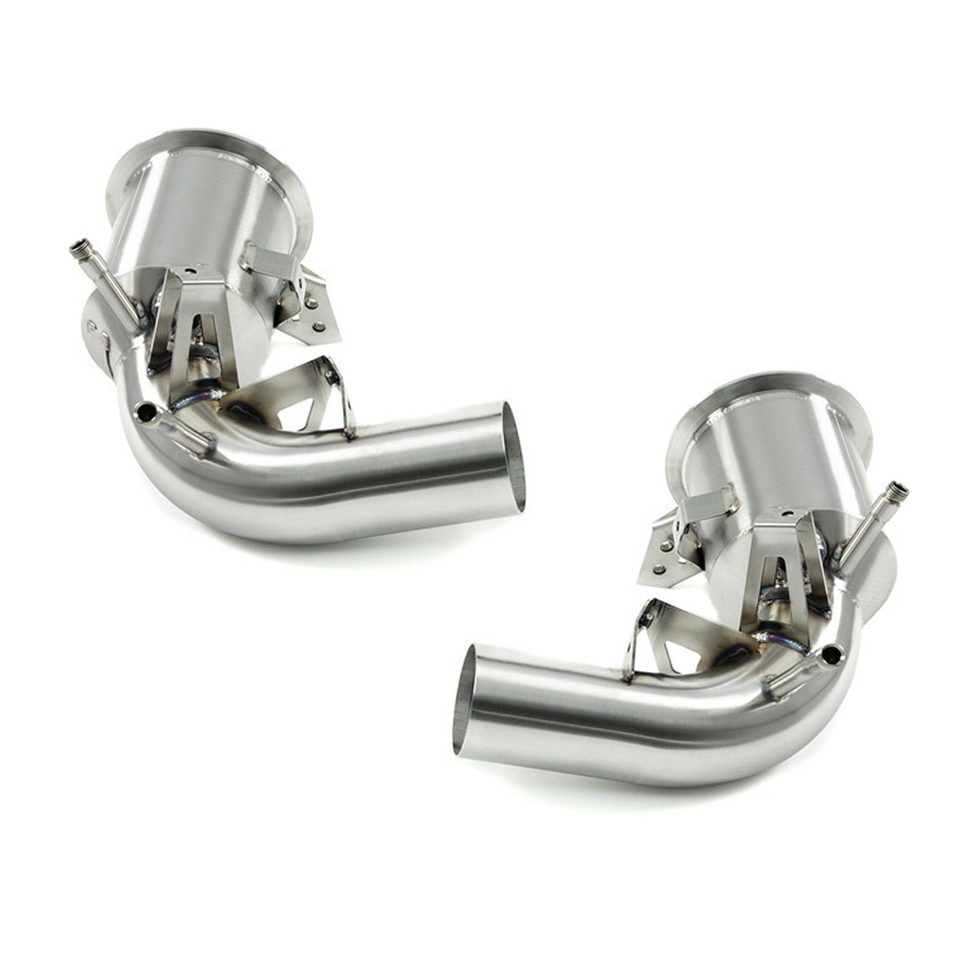MANHART MH5PT9923103 DOWNPIPES SPORT FOR PORSCHE 911 (992) TURBO (S) WITH 200 CELLS HJS CATALYTIC CONVERTERS BY KLINE INNOVATION
