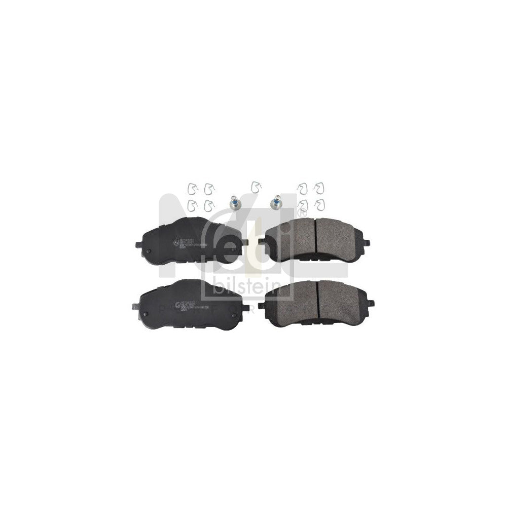 Febi Bilstein 116241 Brake Pad Set For Peugeot 308 Front Axle, With Attachment Material