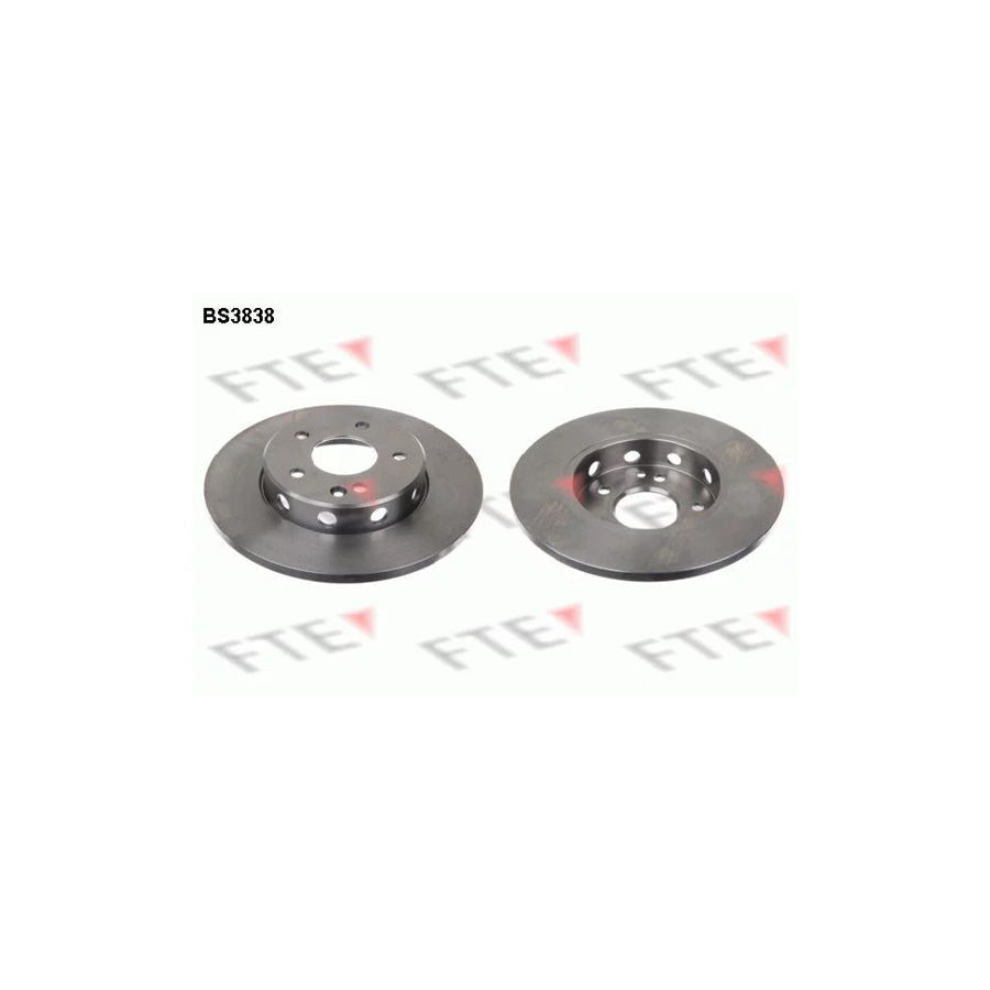 FTE 9072052 Brake Disc Suitable for Mercedes-Benz C-Class Saloon (W202)
