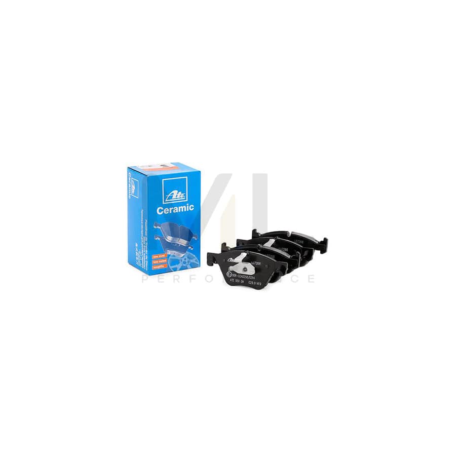 ATE Ceramic 13.0470-7268.2 Brake pad set for BMW 5 Series excl. wear warning contact, prepared for wear indicator