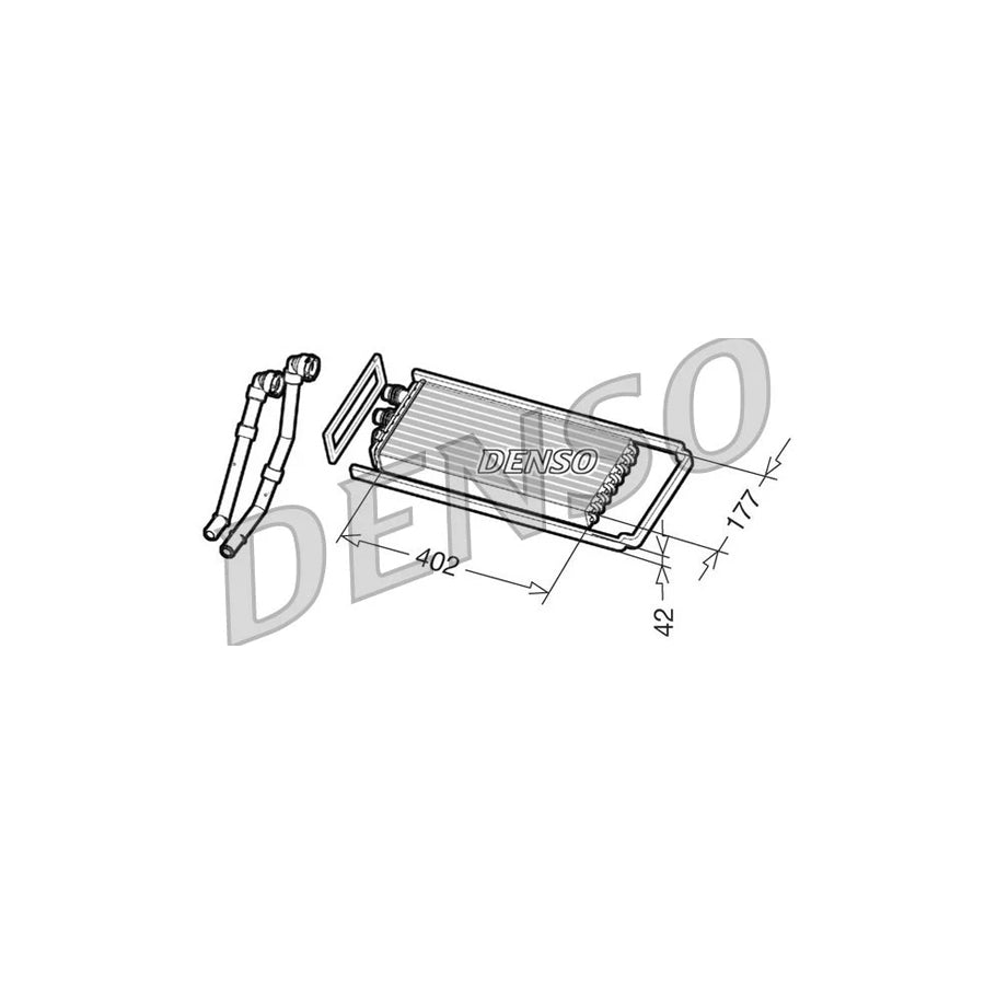 DENSO DRR12100 Heater Matrix