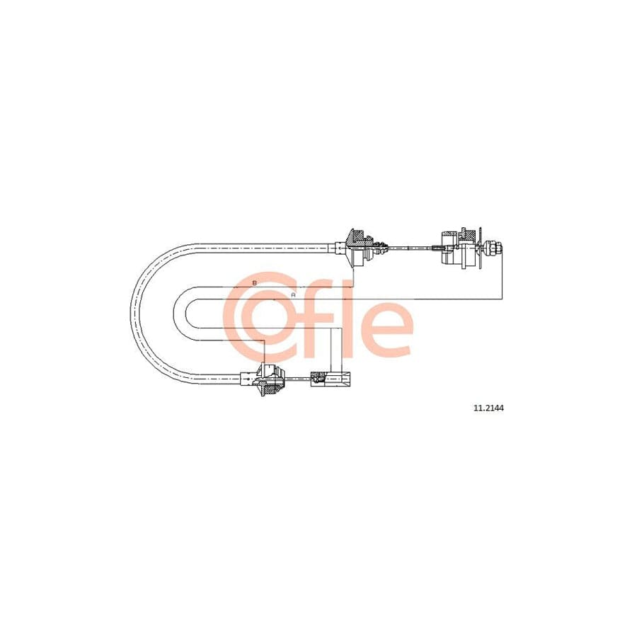 COFLE 11.093 Throttle Cable