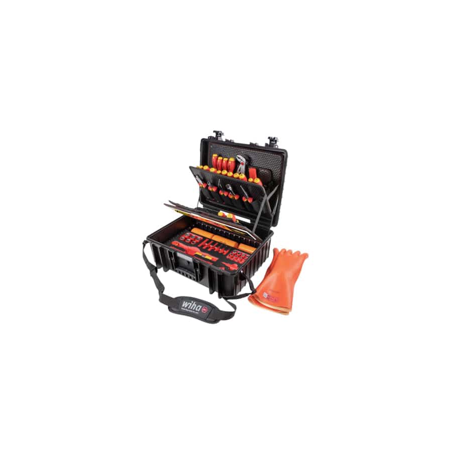 Wiha WHA44198 XL eMobility Tool Case Set, 77 Piece (inc. Case)