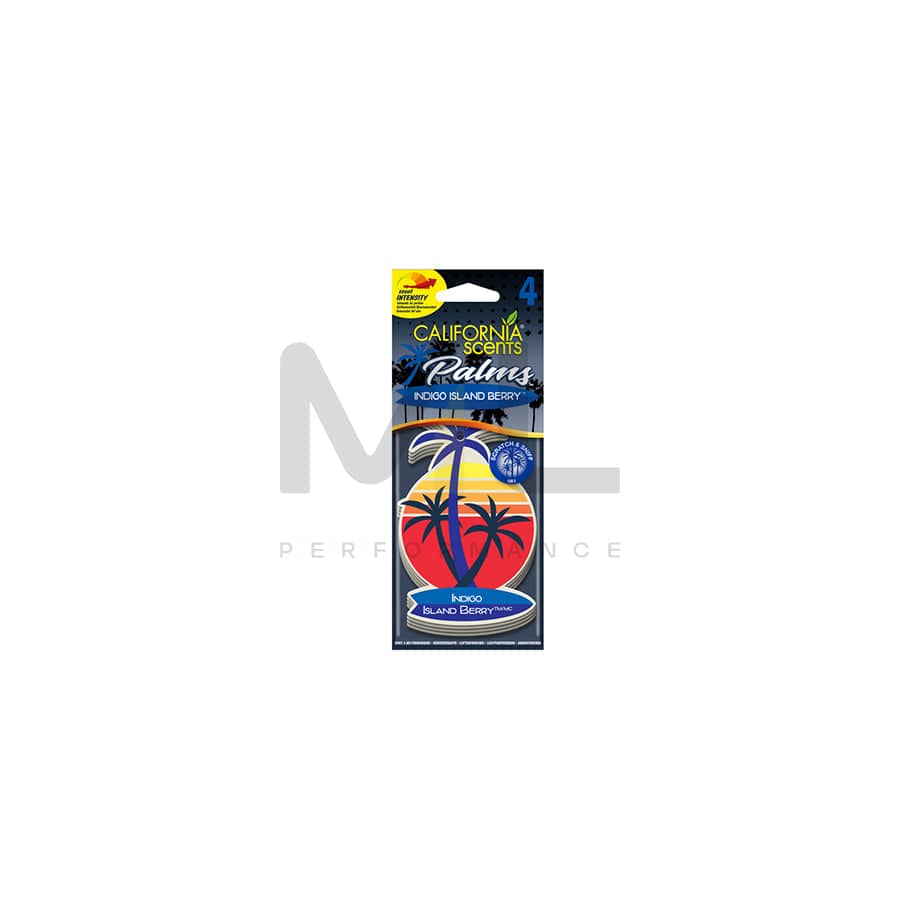 California Scents Car Air Freshener - Indigo Island Berry