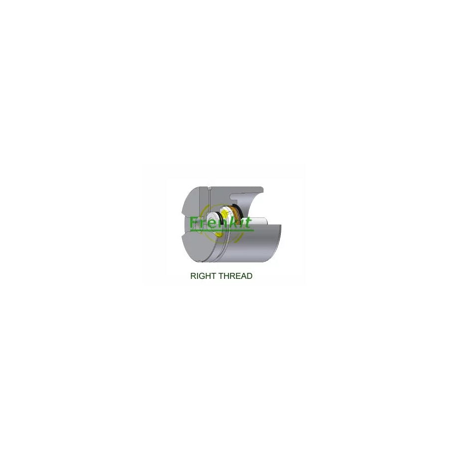 Frenkit K575201R Piston, Brake Caliper for Citroã N C5