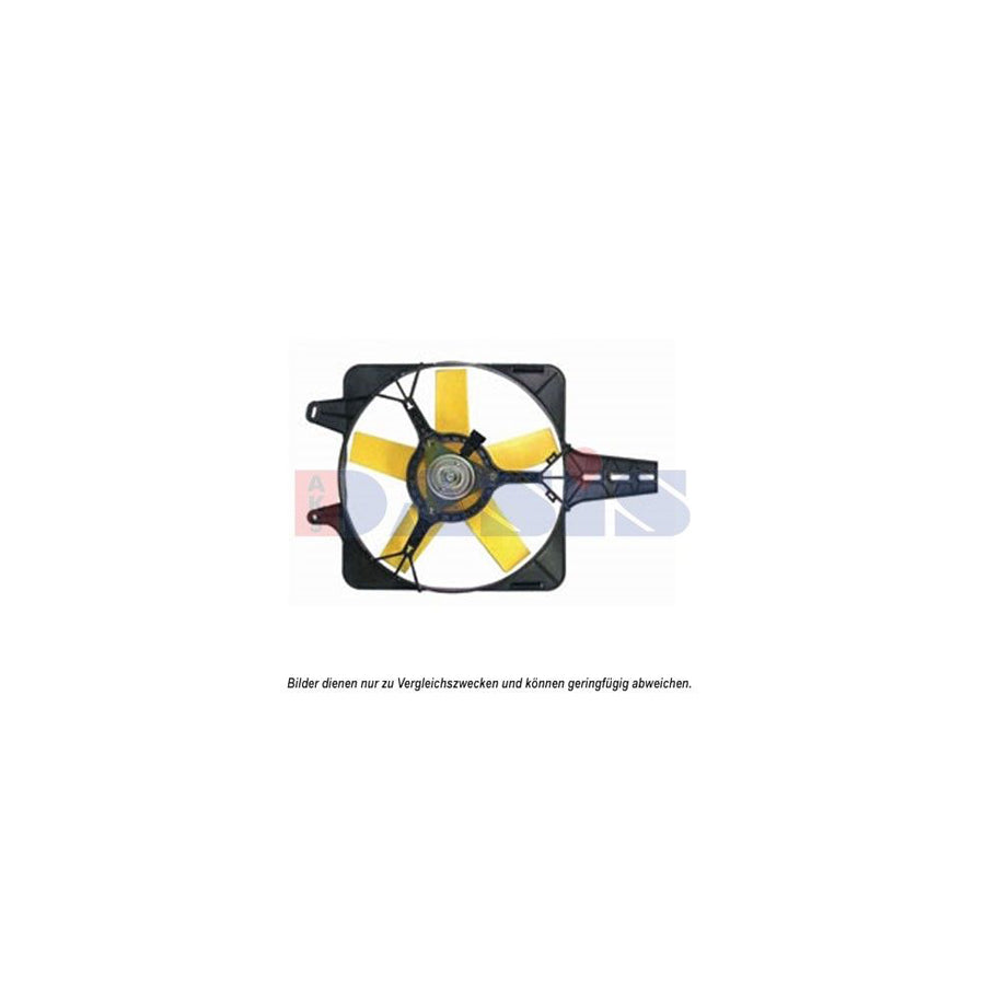 AKS Dasis 088106N Fan, Radiator for Fiat Uno Hatchback (146)