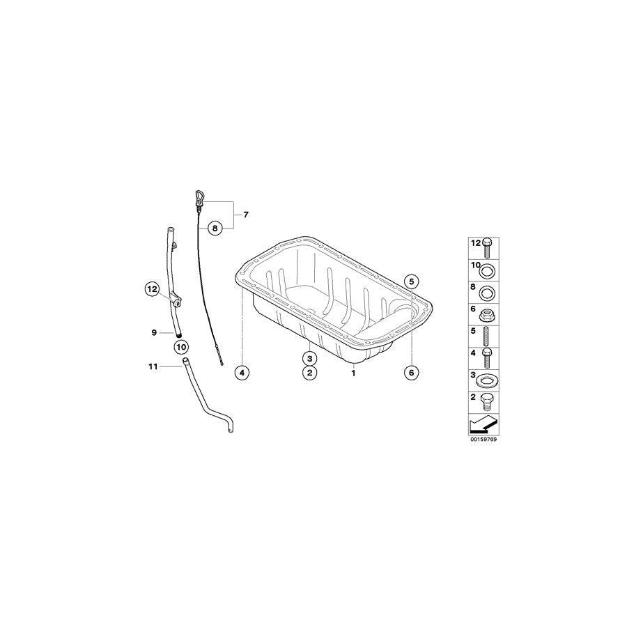 Genuine BMW 11437805183 R56 O-Ring 10X2 (Inc. Cooper D & One D) | ML Performance US Car Parts