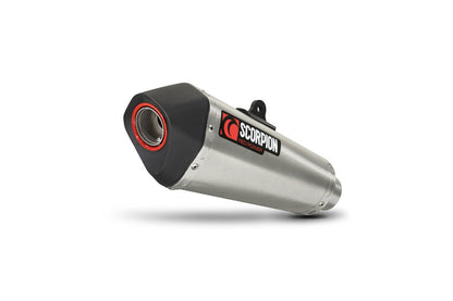 Scorpion RKA97SEO Kawasaki Serket Taper Slip-On - Brushed Stainless Steel Sleeve (Ninja ZX-6R / Ninja ZX-636) | ML Performance US US