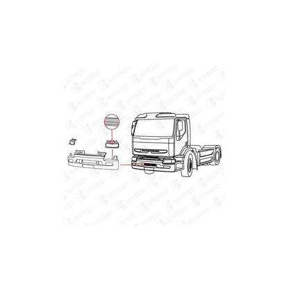 Covind 385/135 Frame, Headlight