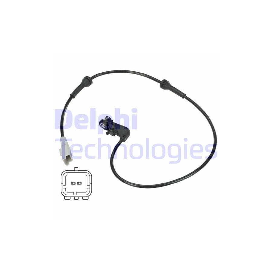 Delphi Ss20345 Abs Sensor For Peugeot 307