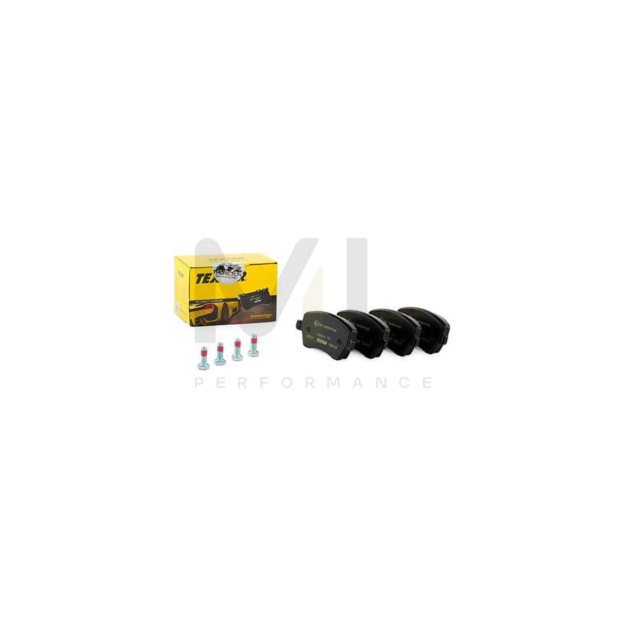 TEXTAR 2397301 Brake pad set not prepared for wear indicator, with brake caliper screws | ML Performance Car Parts
