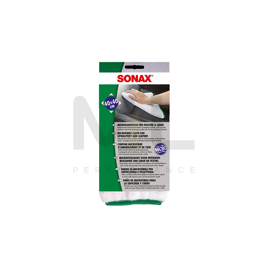 Sonax Microfibre Cloth for Upholstery + Leather