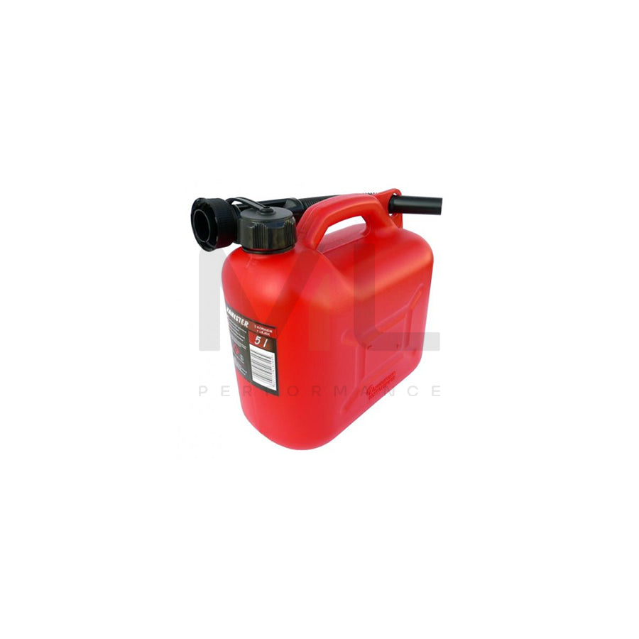 CARCOMMERCE 42829 Jerrycan 5l, with spout, Plastic
