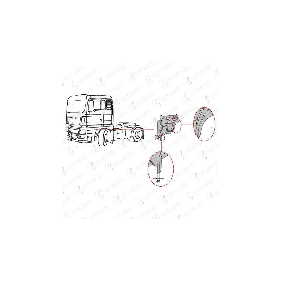 Covind Tgx/201 Rocker Panel